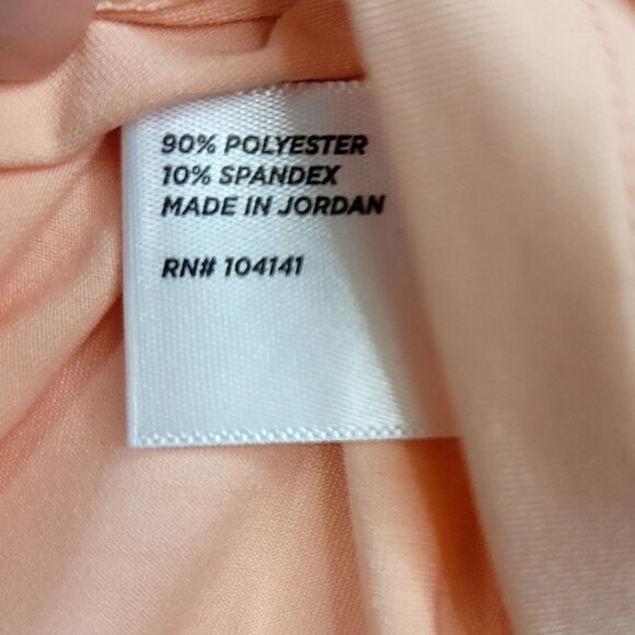 Lady Hagen XS Blushing Peach Sport Polo Golf Cooling Moisture Wicking UPF 50+ - Picture 7 of 9